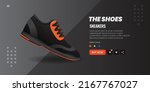 sport shoes banner for website...