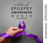 Small photo of National Epilepsy awareness month is observed every year in November.