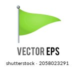 the isolated vector triangular... | Shutterstock .eps vector #2058023291