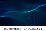 beautiful abstract wave... | Shutterstock . vector #1470261611