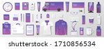 corporate identity template... | Shutterstock .eps vector #1710856534