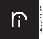 initial letter logo ri  ir  i... | Shutterstock .eps vector #582346957
