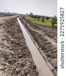 Small photo of Watercourse lined-watercourse irrigation- watercourse irrigation-course drain open watercourses agriculture land irrigation-channel water course cours deau corriente agua image curso-agua photo