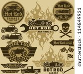 Hot Rod Style Labels And Signs...