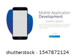 development of a mobile... | Shutterstock .eps vector #1547872124