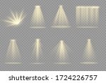 vector spotlight. light effect... | Shutterstock .eps vector #1724226757
