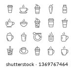 Set Of Coffee Icons  Such As...