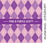 Pink Purple Scott Pattern ...