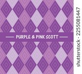 Purple Pink Scott Geometry...