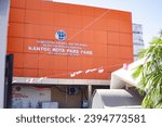 Small photo of Pare Pare, South Sulawesi, Indonesia, 24 November 2023 Office Building of the Ministry of Land and Spatial Planning, National Land Agency, in the city of ParePare, South Sulawesi