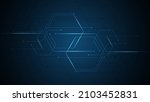 abstract background connecting... | Shutterstock .eps vector #2103452831