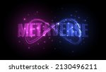 virtual reality  infinity... | Shutterstock .eps vector #2130496211