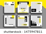 set of sale banner template... | Shutterstock .eps vector #1475947811
