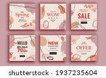 set of sale banner template... | Shutterstock .eps vector #1937235604