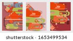 abstract retro colored mid... | Shutterstock .eps vector #1653499534