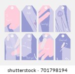 hand drawn creative tags.... | Shutterstock .eps vector #701798194