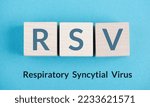 Small photo of RSV, respiratory syncytial virus, human orthopneumovirus, contagious child disease