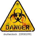 computer virus alert sign ... | Shutterstock .eps vector #239301991