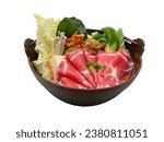 Small photo of Isolate Hot pot delights Shabu Shabu and Sukiyaki