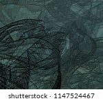 contemporary art. hand made art.... | Shutterstock . vector #1147524467