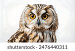 Owl on isolated background with ...