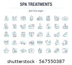 vector graphic set.icons in... | Shutterstock .eps vector #567550387