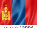 Mongolia Flag  Three...