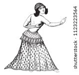 A Persian Dancer  After A...