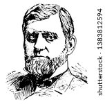 william b. allison  1829 1908 ... | Shutterstock .eps vector #1383812594