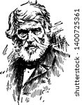 Thomas Carlyle 1795 to 1881 he was a Scottish philosopher satirical writer essayist historian and teacher famous for the Carlyle circle and method used in quadratic equations in mathematics vintage