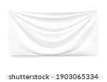 realistic flag hanging over the ... | Shutterstock .eps vector #1903065334