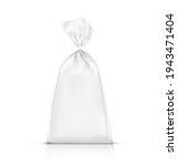 vertical bag mockup with clip... | Shutterstock .eps vector #1943471404