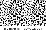 leopard pattern texture... | Shutterstock .eps vector #1040623984