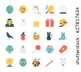 Halloween Colored Vector Icons