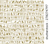 Ancient Egyptian Hieroglyphs...