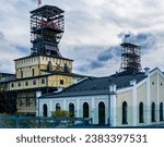 Small photo of Walbrzych, Polska - 11.02.2023: The Old Mine Science and Art Centre in Walbrzych is a museum located in the historic Julia Coal Mine