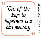 happiness quote. handwritten... | Shutterstock .eps vector #533297557