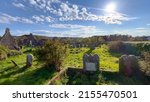 Ancient Cemetery And Ruins Of A ...