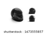 Blank Black Armor Helmet With...
