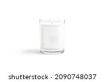 Blank White Pillar Candle In...
