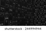 stock display panel with random ... | Shutterstock . vector #244994944