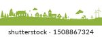 countryside banner with green... | Shutterstock .eps vector #1508867324