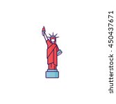 Liberty Statue Icon...