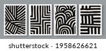 trendy set of geometrical... | Shutterstock .eps vector #1958626621
