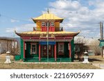 Small photo of Dugan Choira Toysam Shaddublin on the territory of the Ivolginsky Datsan. Russia, Republic of Buryatia, Verkhnyaya Ivolga village, May 12, 2022