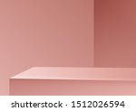 mock up of abstract realistic... | Shutterstock .eps vector #1512026594