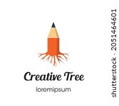 creative tree logo or symbol... | Shutterstock .eps vector #2051464601