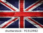 Great Britain Flag Painted On...