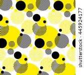 seamless dots modern pattern.... | Shutterstock .eps vector #445924177