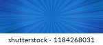 vintage pop art blue background.... | Shutterstock .eps vector #1184268031